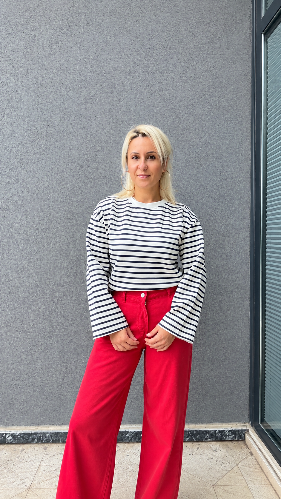 Çzigili Basic Sweat Lacivert