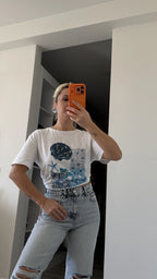 Deniz Kabuk Baskılı Tşört