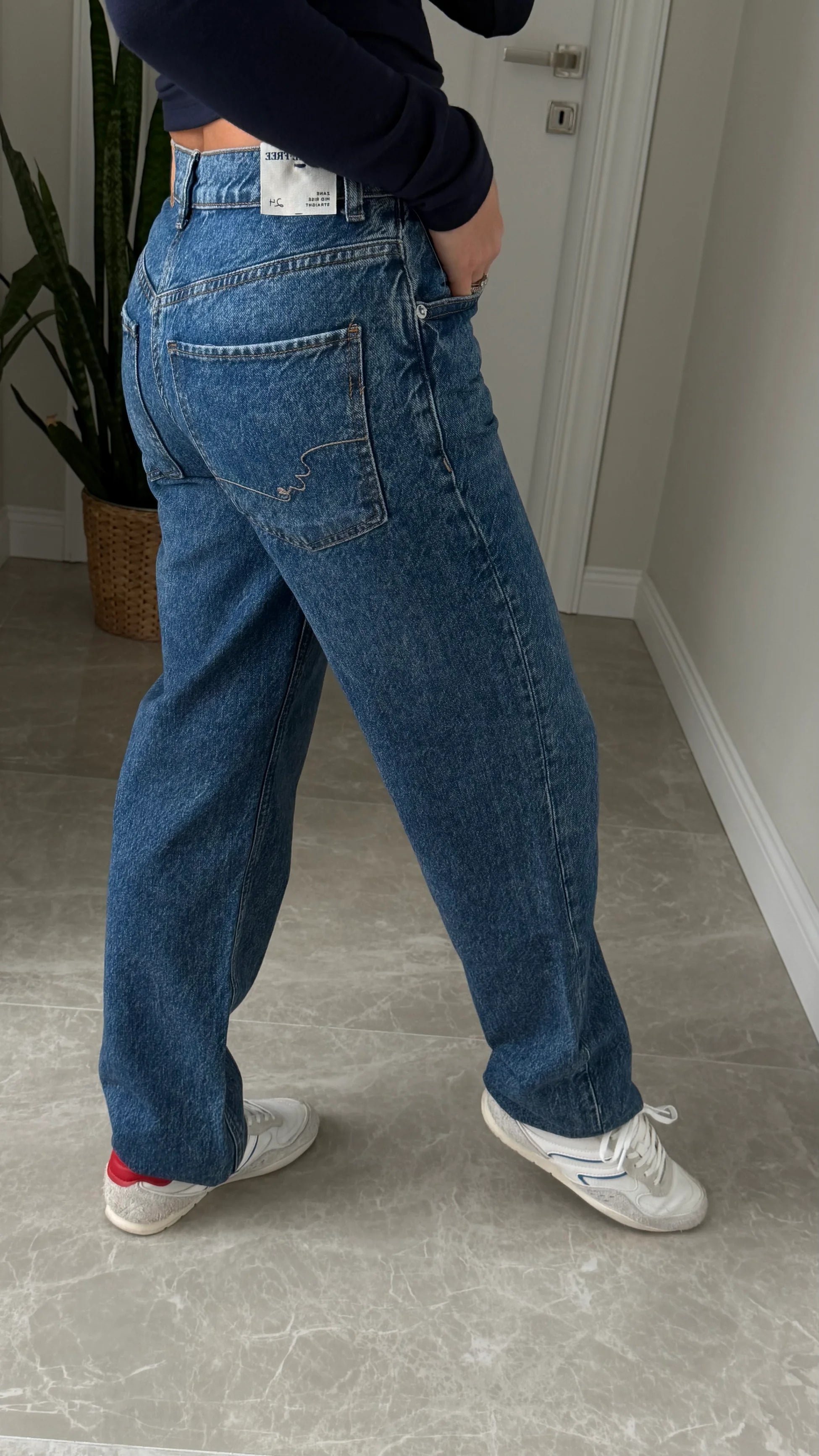 İndigo Mavi Straıght Model Jean - 4