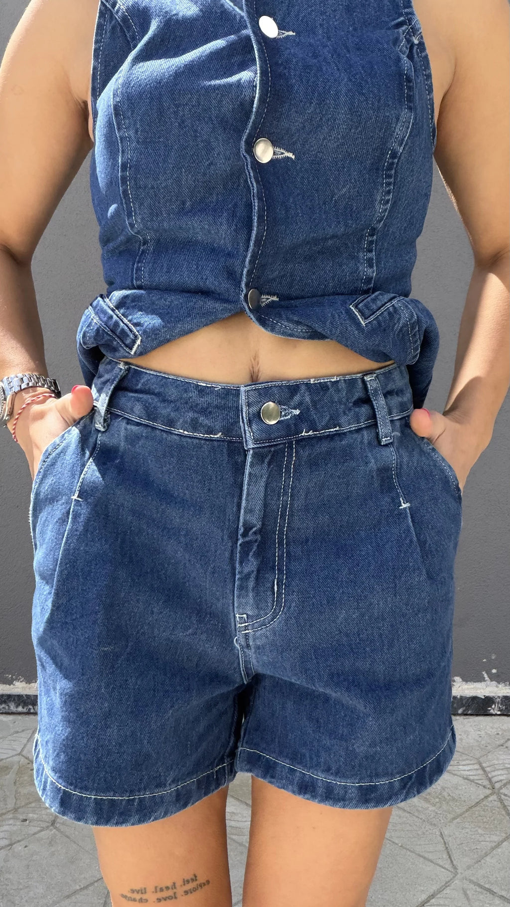 Denim Şort - 2