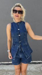 Denim Şort - 3