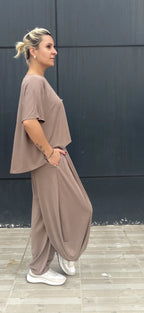 Premıum Modal Kumaş Takım Kahve - 3