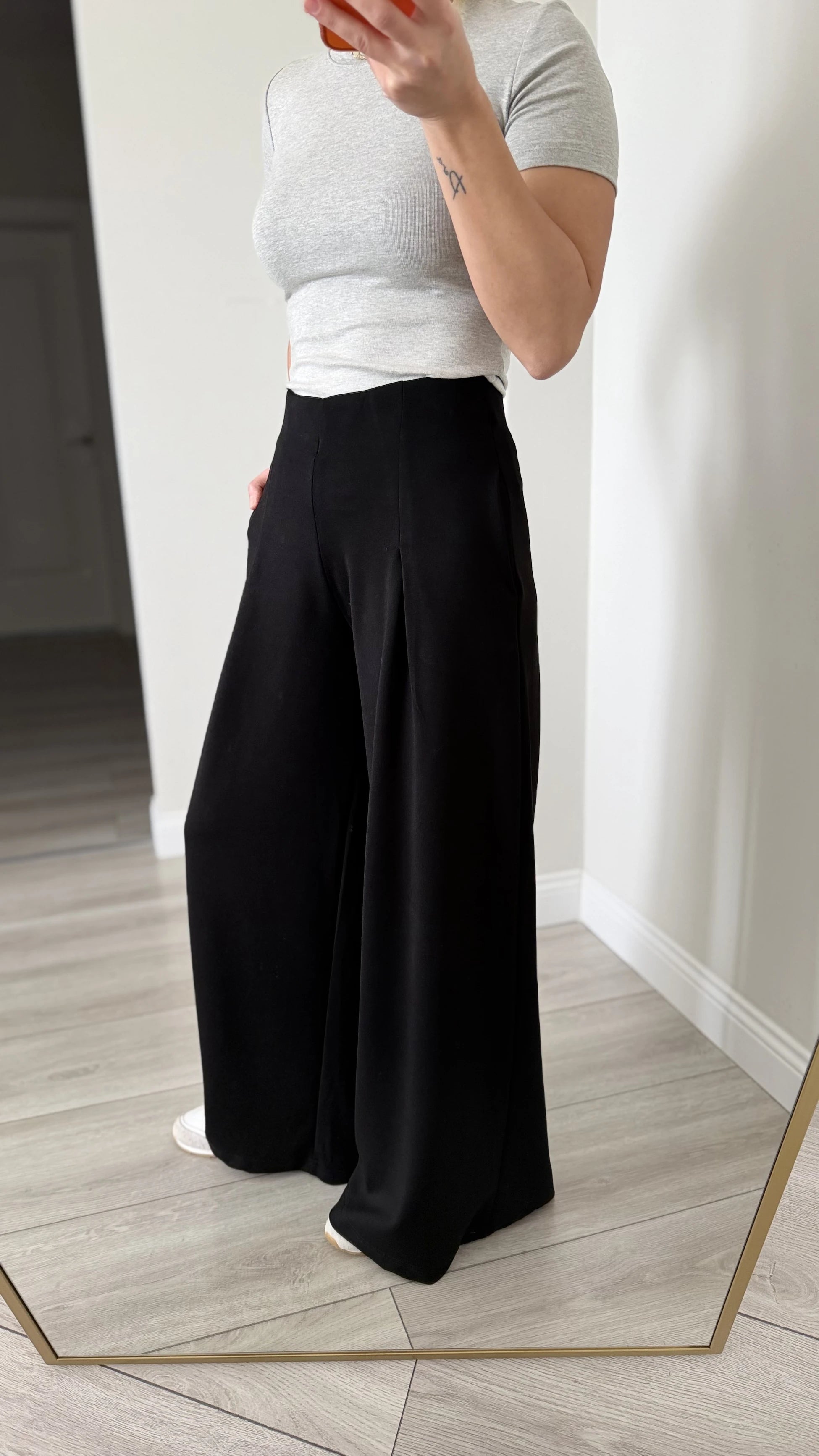 Modal Kumaş Pantolon Siyah - 4